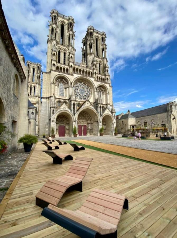 Apartamento L'Escapade Laon Exterior foto